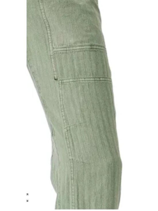 Free People Women’s Big Hit Slouch Pant Oil Green Size Medium - Picture 4 of 14